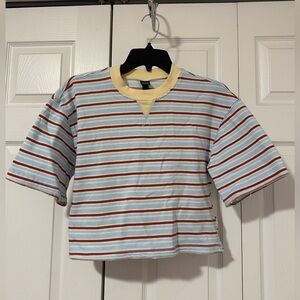 Wild Fable Striped Box Tee